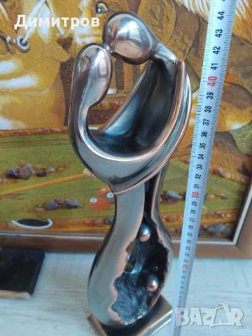КРАСИВА СКУЛПТУРА ПЛАСТИКА , снимка 2 - Антикварни и старинни предмети - 51317974