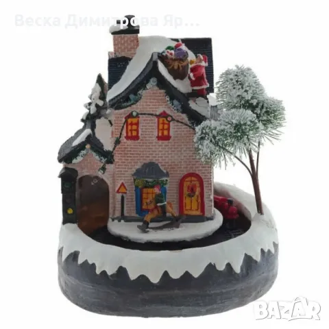 Коледна светеща декорация с Дядо Коледа - Оживете празничния дух у дома, снимка 4 - Други стоки за дома - 47557590