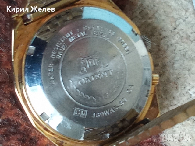 Колекционерски часовник мъжки ORIENT CRISTAL работи перфектно състояние за КОЛЕКЦИЯ 51546, снимка 14 - Мъжки - 52377715