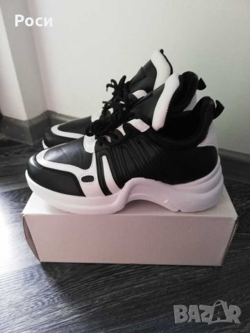 Нови дамски спортни обувки, маратонки с платформа - размери 38 и 40, снимка 2 - Дамски ежедневни обувки - 30490404