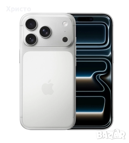 НОВ!!! Apple iPhone 17 Pro, 512GB, 5G, Silver + подарък оригинален адаптер Apple, снимка 3 - Apple iPhone - 52657484