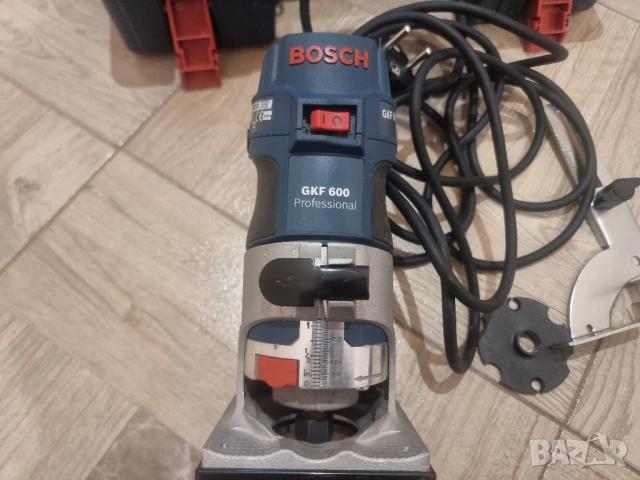 Фреза за кантове Bosch GKF 600, снимка 3 - Други инструменти - 52918370