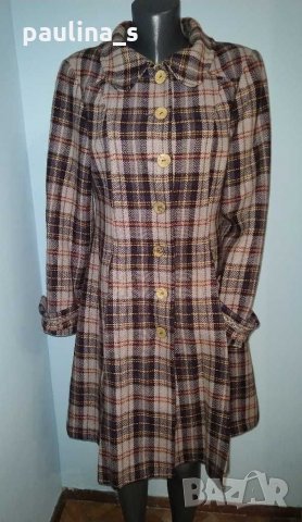 Бутикова селекция, кашмирено палто "container" / голям размер , снимка 3 - Палта, манта - 31093807