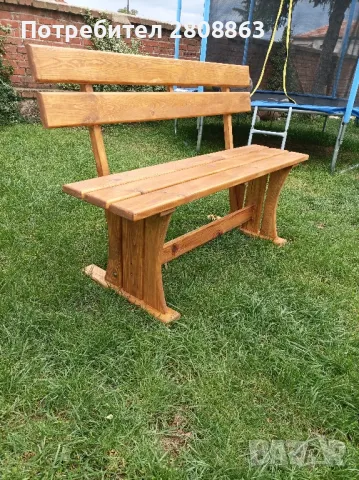 Градинска пейка , снимка 3 - Градински мебели, декорация  - 47859904