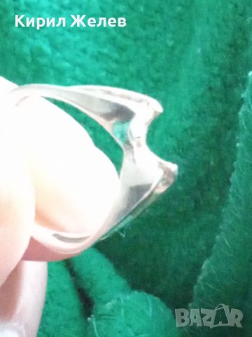 СТАР СРЕБЪРЕН ПРЪСТЕН СРЕБРО 925 АРТ НУВО СТИЛ 25263, снимка 17 - Пръстени - 34616578