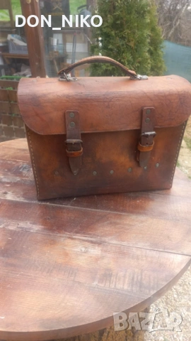 Военна ,Медицинска Кожена чанта