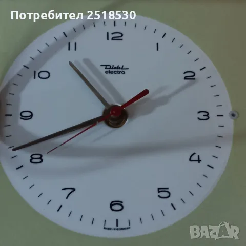 Diehl electro-порцеланов часовник , снимка 4 - Антикварни и старинни предмети - 49119855