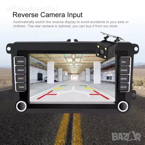 7 Инч Android Мултимедия с CarPlay за VW Golf 5 6 Polo Passat Touran, снимка 3 - Аксесоари и консумативи - 50994917