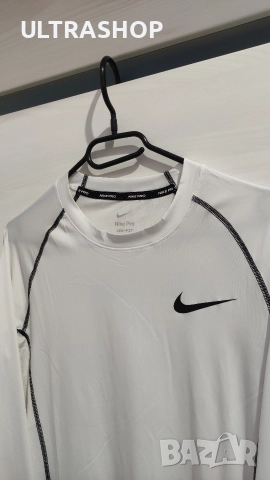 Мъжка спортна блуза Nike Pro M size , снимка 3 - Блузи - 52673723