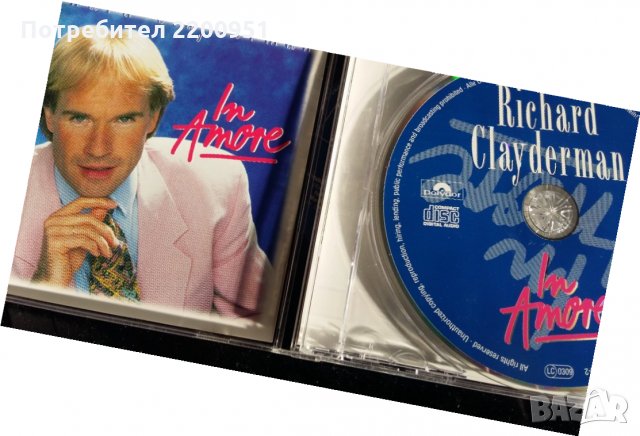 RICHARD CLAYDERMAN, снимка 1 - CD дискове - 30931843