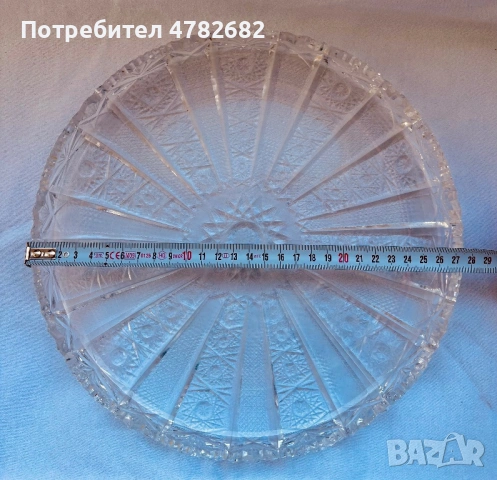 Кристални чинии, снимка 4 - Чинии - 54032503