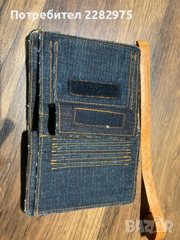 дънков портфейл Levi’s , снимка 4 - Портфейли, портмонета - 53124912