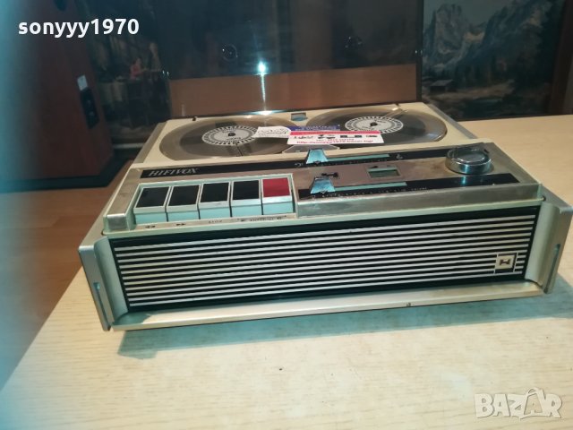 hifivox made in france-ретро ролков 12в/220в/батерия, снимка 7 - Ресийвъри, усилватели, смесителни пултове - 30147225