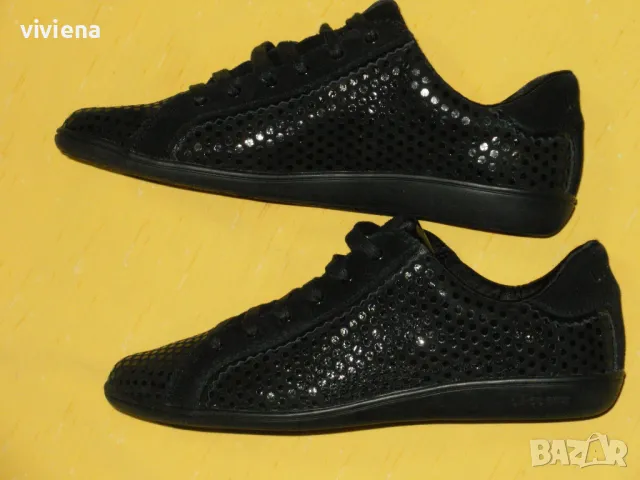 LACOSTE оригинални дамски кецове естествена кожа 37, снимка 2 - Кецове - 49334048