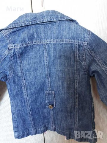 Детско дънково яке, снимка 3 - Детски якета и елеци - 30059120