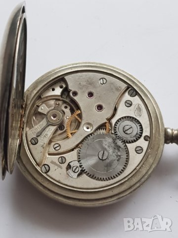 Стар джобен часовник за слепи хора Saxoniа  1910-1919 година, снимка 5 - Антикварни и старинни предмети - 38682511