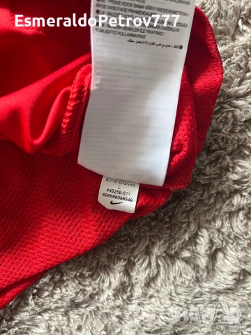 Мъжка футболна тениска Найк Полша, снимка 3 - Спортни дрехи, екипи - 52361765