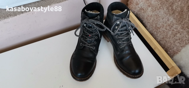 Боти Tamaris 39 н. Естествена кожа , снимка 4 - Дамски боти - 52741552