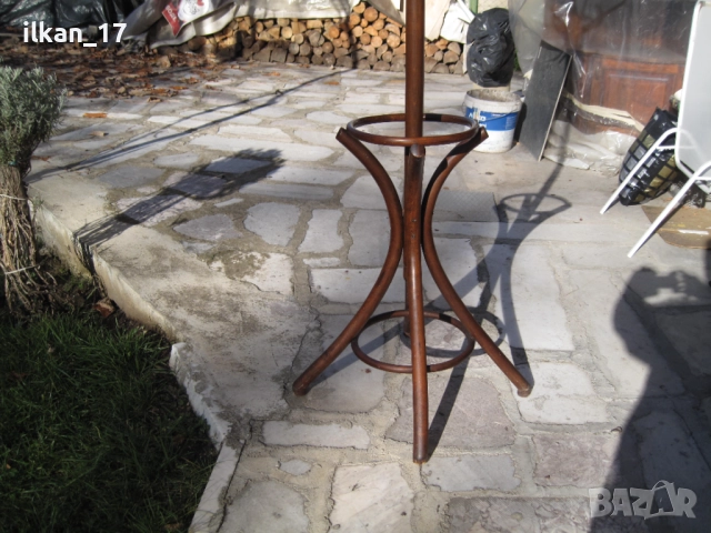 Виенска закачалка Дървена Ретро Варен Бук в добро състояние, снимка 9 - Закачалки - 52423025