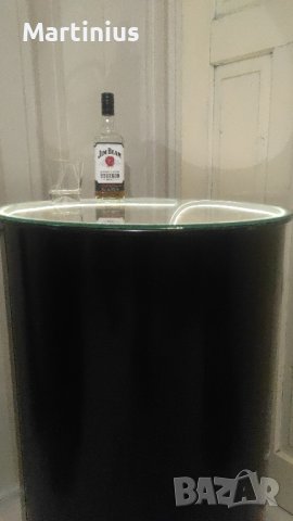 3D  бар маса с ефект на безкрайност/ 3D infinity mirror bar table , снимка 2 - Маси - 42072054