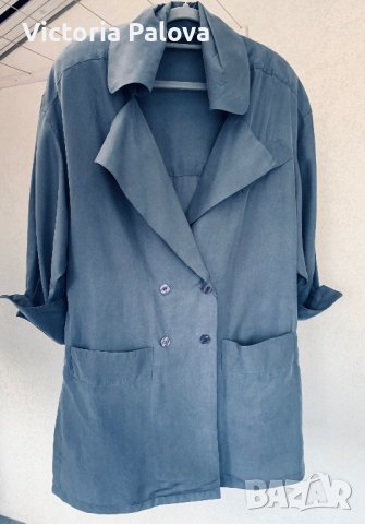 Скъпа туника/сако/шлифер APART FASHION коприна, снимка 13 - Туники - 40219929