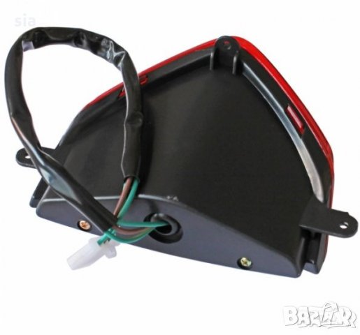 Универсален стоп за мотор , 15/13/15 см, 12V, червен, снимка 2 - Аксесоари и консумативи - 32116740
