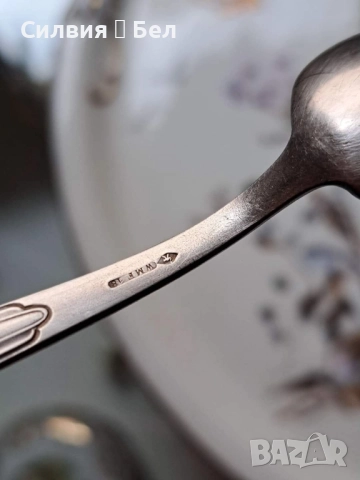 Посребрени чаени лъжички WMF , снимка 6 - Прибори за хранене, готвене и сервиране - 51863560