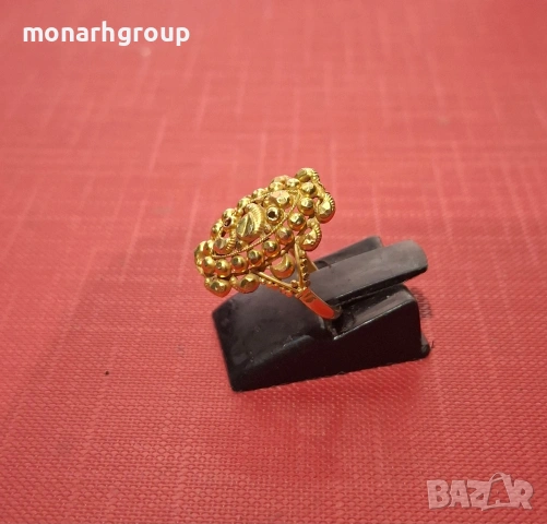 Златен пръстен /917/, снимка 2 - Пръстени - 53331488