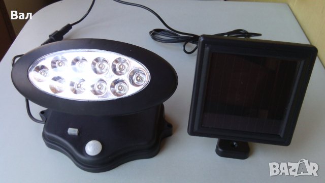 2 броя LED осветление със слънчев панел, снимка 2 - Друга електроника - 40202201