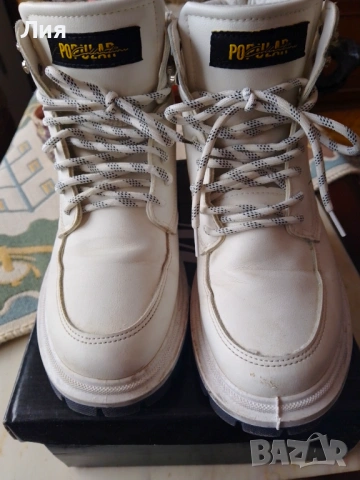 Нови зимни дамски, номер 38, 5 €, снимка 2 - Дамски боти - 53941389