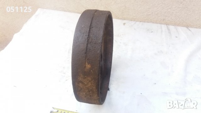 австрийско старо масивно чигунено колело от машина , снимка 9 - Антикварни и старинни предмети - 38430024