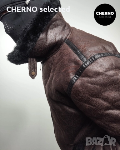 Бомбър яке от еко кожа ALPHA INDUSTRIES B3 Faux Leather bomber jacket – L – Ново с етикети