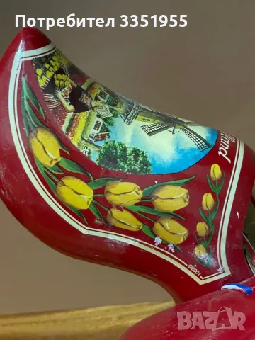 Дървени Обувки Холандия 1997, снимка 8 - Декорация за дома - 48480995