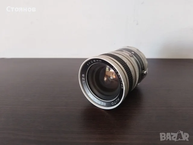 Обектив AUTO BEROLINA 1:2.8 f=28mm Japan, снимка 2 - Обективи и филтри - 55903300