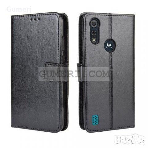 Motorola Moto E6s калъф тип тефтер , снимка 3 - Калъфи, кейсове - 30995572