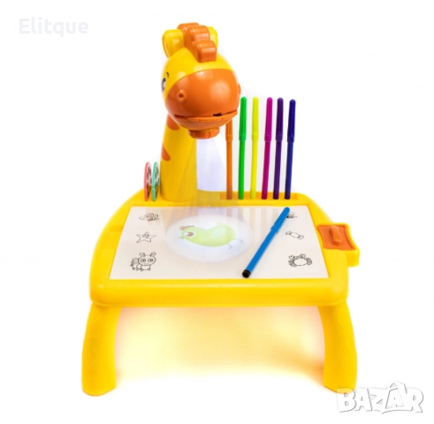 Детска масичка за рисуване с вграден проектор, снимка 2 - Рисуване и оцветяване - 52804690