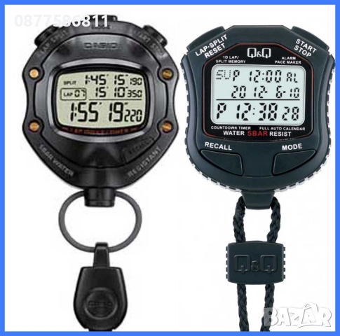 ПРОФЕСИОНАЛЕН ХРОНОМЕТЪР CASIO HS-80TW-1EF Q&Q HS45J ХРОНОМЕТРИ КАСИО HS-80 ЗАСИЧАНЕ НА ВРЕМЕ QQ +
