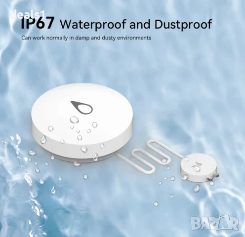 Meian Zigbee Детектор за изтичане на вода Дистанционен мониторинг Интелигентна домашна защита, снимка 9 - Друга електроника - 51025799