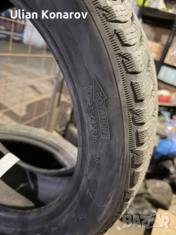 Зимни гуми Michelin 215/45/16, снимка 6 - Гуми и джанти - 56339474