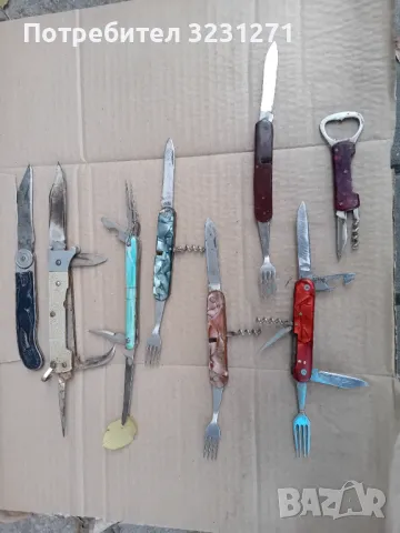 Лот 8 броя винтидж,колекционерски джобни ножове-запазени., снимка 5 - Антикварни и старинни предмети - 48462675