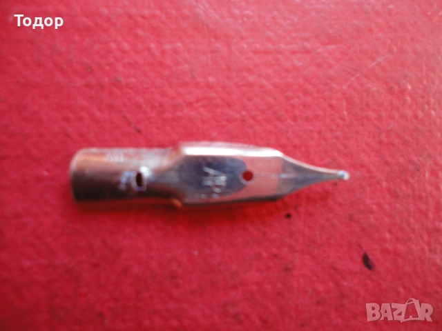 Златен писец златно перо писалка руско злато 583, снимка 2 - Антикварни и старинни предмети - 54079749