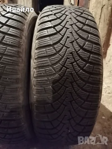 Продавам 2 броя зимни гуми 205.55.16 на 1 сезон дот 2021 Goodyear , снимка 2 - Гуми и джанти - 55851281