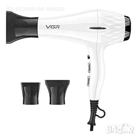 Професионален сешоар VGR с 3 степени и 2 скорости, професионална салонна серия, V-413