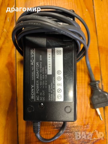 Sony AC-V30, снимка 2 - Батерии, зарядни - 44275086