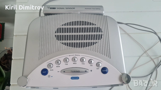 Радио часовник Sangean RCR-22, снимка 3 - Радиокасетофони, транзистори - 53948194