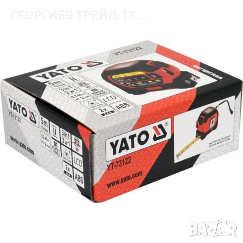 Комбинирана лазерна ролетка YATO, 3 в 1, 40 м, снимка 5 - Други инструменти - 42781890