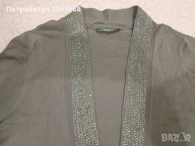 Жилетка/ болеро в цвят каки на ESPRIT  № М-Л, снимка 6 - Жилетки - 37930144