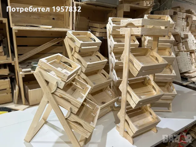 Уникални стъпаловидни стелажи, снимка 17 - Стелажи и щандове - 48841008