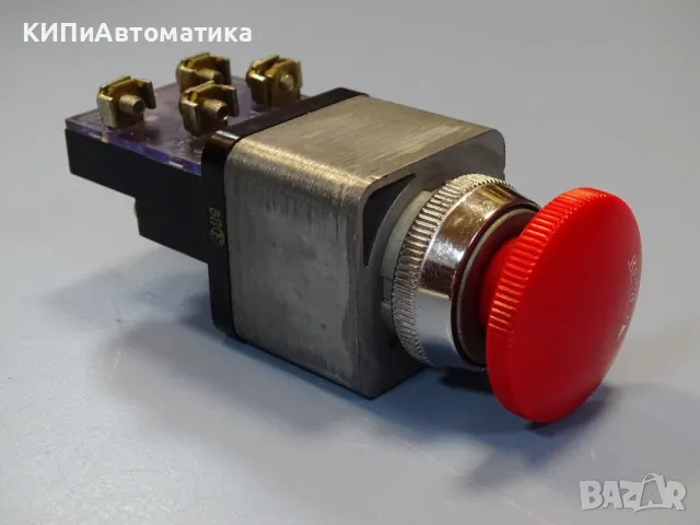 авариен бутон stop butom FUJI Electric RCa470-V red push twist button switch