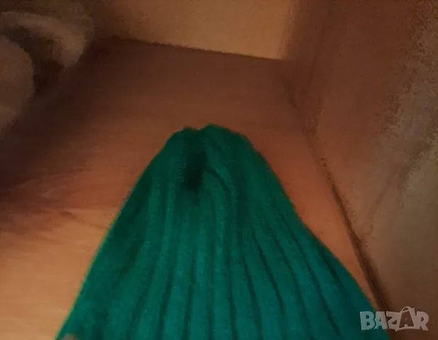 Шапка зимна зелена, снимка 2 - Шапки - 47530540